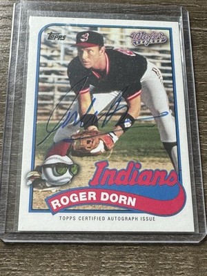 2014 Topps Archives Roger Dorn Major Leagues Auto Card