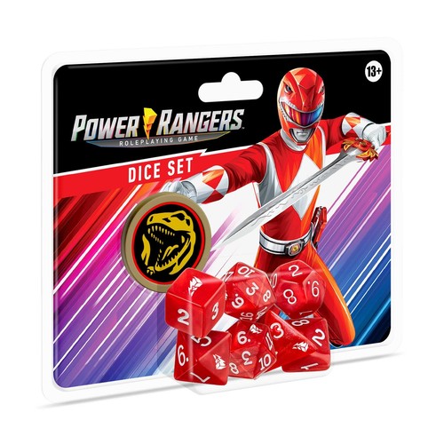 Comprar Power Rangers RPG Dice Set Yellow De Renegade Game Studios