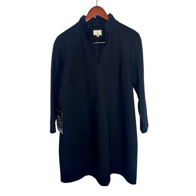 Tuckernuck Clifton NWT Dress Women XL Black Ponte V Neck Stand Collar 3/4 Sleeve | eBay Tuckernuck Clifton NWT Dress Women XL Black Ponte V Neck Stand Collar 3/4 Sleeve | eBay