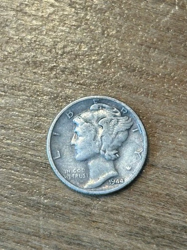 1944S Mercury Dime XF