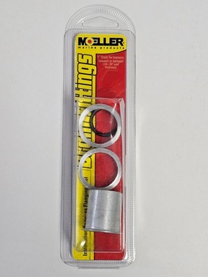 Moeller 020848-001 Marine Plug Aluminum Drain Fitting Kit Boat Flange Sleeve