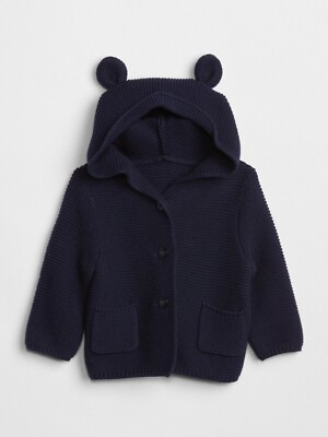 Cardigan Bébé Garçon The Baby GAP Taille 3-6 Mois – Très Bon état, Bleu Marine Doux