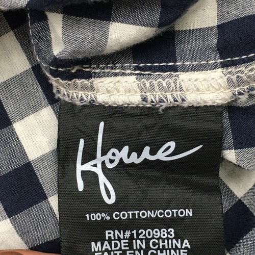 Howe Mens Shirt Sz XL Black White Check Button-Up Button Pockets Long Sleeve - Picture 7 of 11