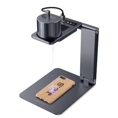LaserPecker LP1 Pro Laser Engraver for Beginners, Mini Diode Wood Leather Fel...