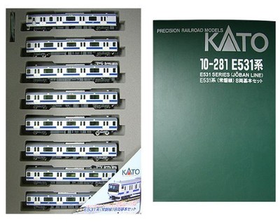 KATO E531-system Joban Line 8cars Basic Set 10-281 Model Train Railway Japan
