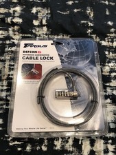 Targus Defcon CL PA410U Laptop Combination Lock 6.5' Galvanized Steel Cable NEW