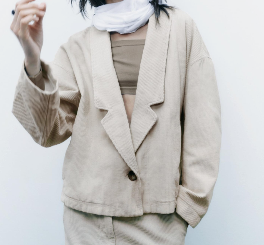 ジャケット・アウター EAPHI CORDUROY PUFFY JACKET IVORY CORDUROY PUFFY JACKET / ivory , beige / short , 2 2024AW