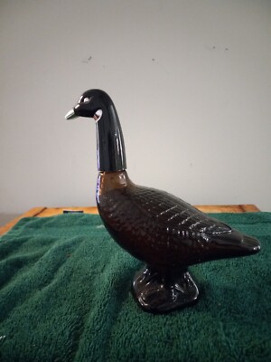 Vintage 1970's Avon Canadian Goose Cologne Bottle Glass Perfume