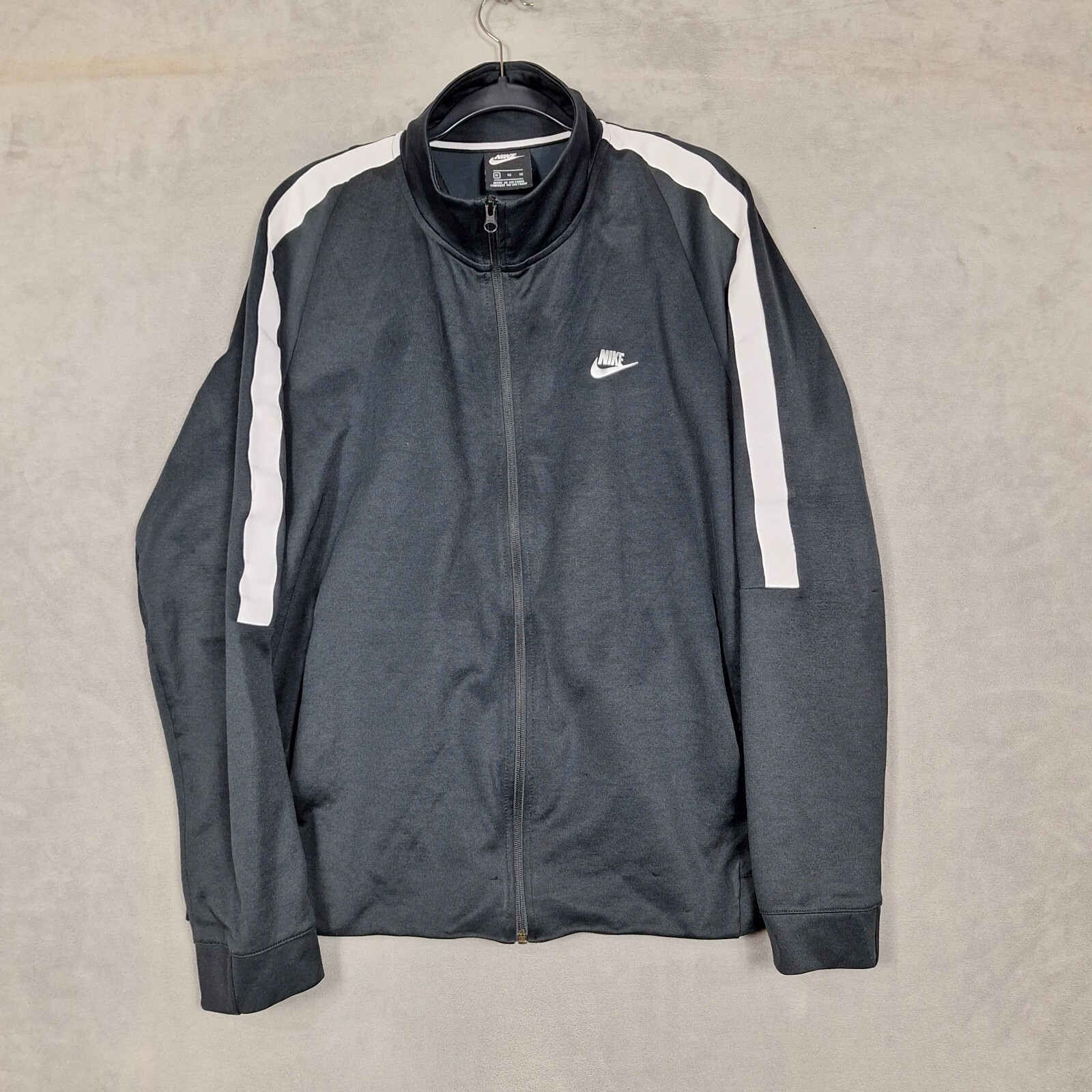 SACAI X NIKE Nike Tribute Track Jacket uomo XL nero bianco full zip