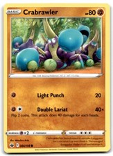 2021 Sword & Shield - Chilling Reign Crabrawler Basic/Common #84