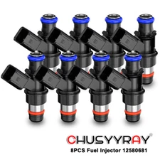 Set of 8 Fuel Injector 12580681 For 2008-2009 GMC Yukon 6.0L V8