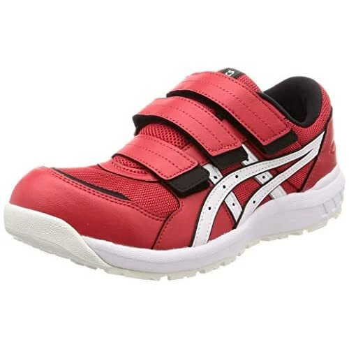 Scarpe antinfortunistiche da lavoro ASICS WIN JOB CP205 1271A001 rosso bianco US6 (24 cm)