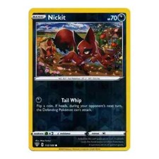 Nickit 112/189 Reverse Holo Darkness Ablaze SW&SH Pokemon Cards TCG Near Mint NM