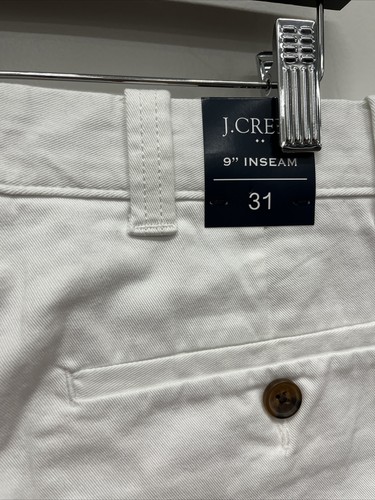 J.Crew, Women's Button Chino Shorts, White, Size 31, NWT - Picture 7 of 8