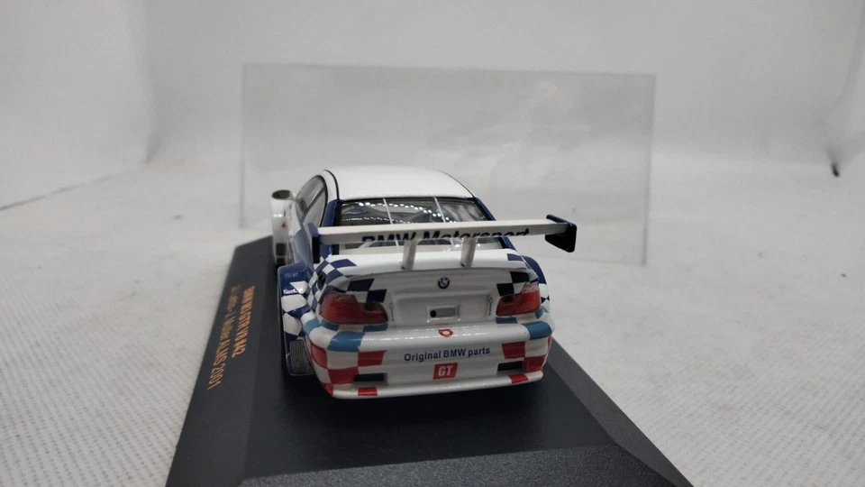 IXO BMW M3 GTR V8 NR 42 JJ. LEHTO - J. MULLER ALMS 2001 SCALA 1:43 - Immagine 3 di 3