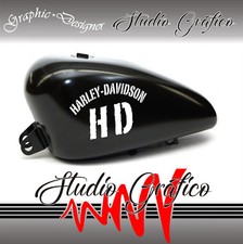 2 Aufkleber Abziehbild Stickers X Tank Custom Bike