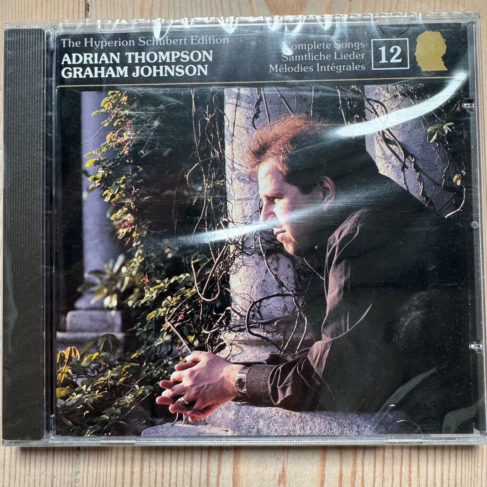 Schubert The Complete Songs Vol. 12 Adrain Thompson NEW SEALED CD