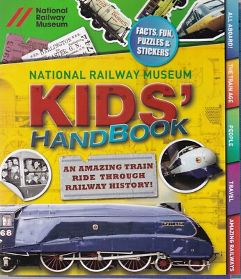 RAILWAY TRAINS CHILDREN'S FACT BASED HISTORY LEARNING ACTIVITY BOOK 