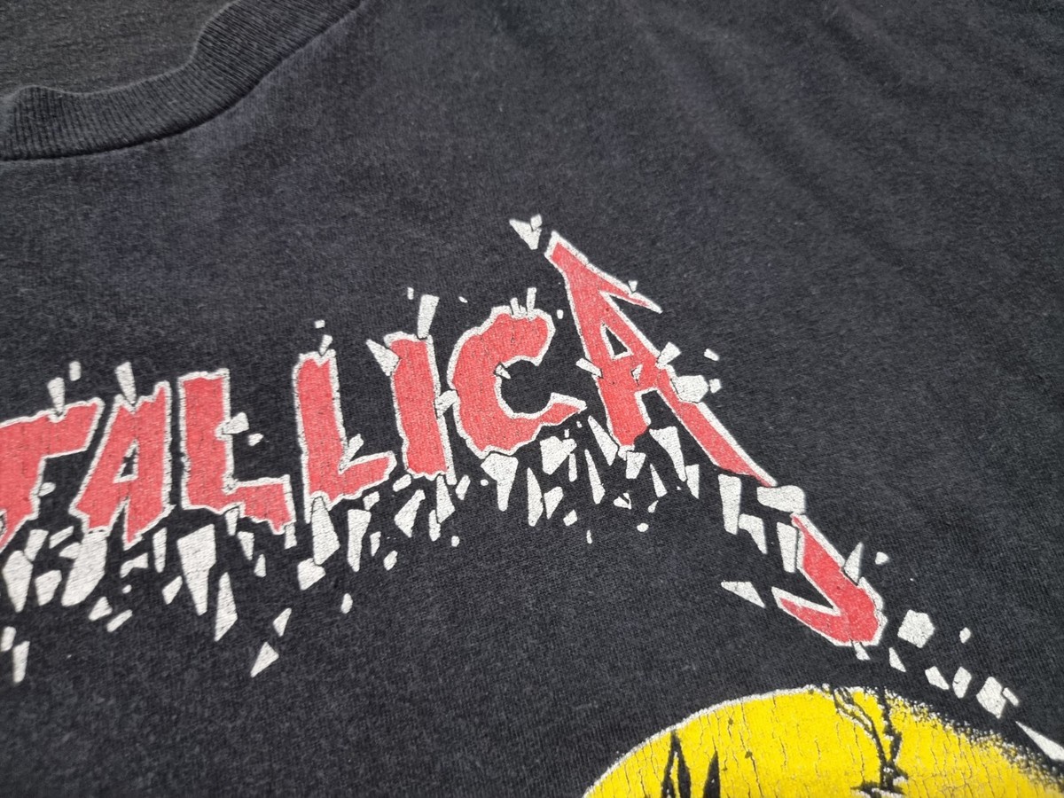 LLCA ビーンテージTシャツ メタリカ 1993 90S Vintage 90s 1993 Metallica Nowhere Else To Roam European Tour