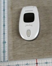 White Samsung Jitterbug SPH-A310 Flip Phone Parts Only