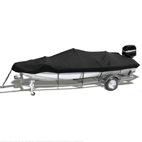 14'/15'/16' Heavy Duty Boat Cover Trailerable Fishing Ski Bass V-Hull Runabouts - Bild 12 von 12