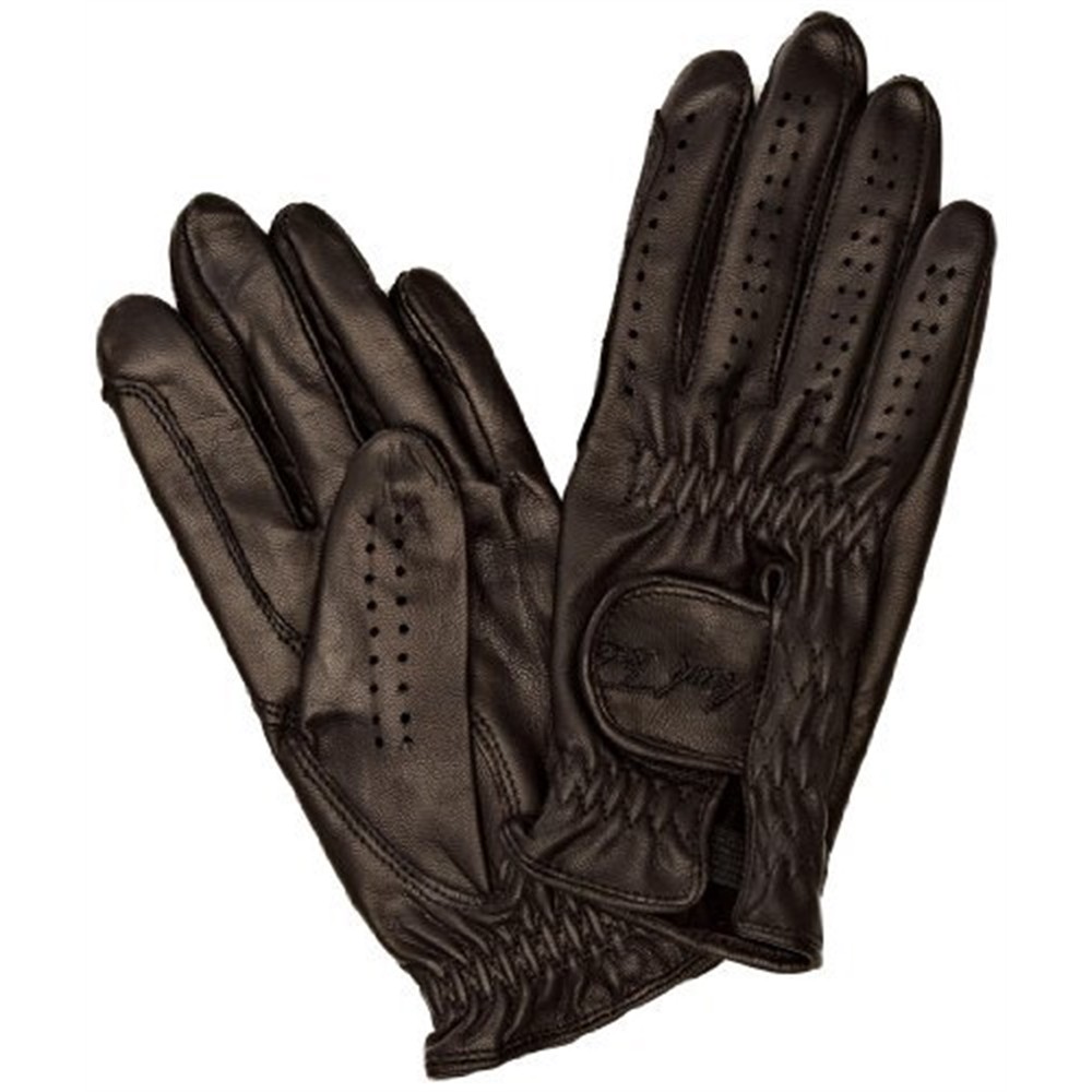 Mark Todd Kinder Zeigen Leder Reithandschuh - black, 10-12 Jahre - Leather Mark Todd Kinder Zeigen Leder Reithandschuh - black, 10-12 Jahre - Leather