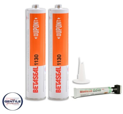 Set Bonding Windschutzscheibe 2 Pz DUPONT Betaseal 1130 Fast 1 Betaprime 5504G