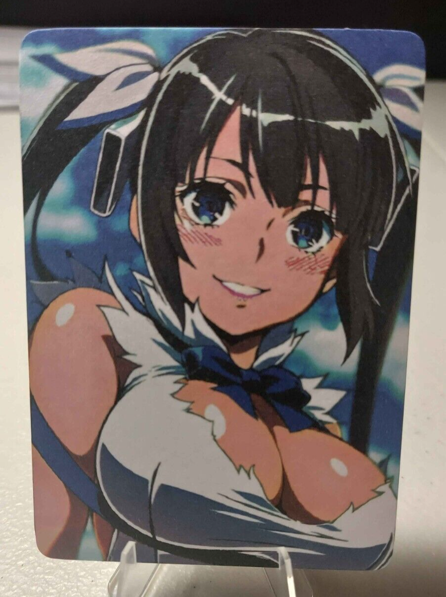 Hestia Full Art Goddess Story Anime Waifu Trading Card