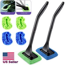 6× Car Cleaner Brush Kit Windshield Window Cleaning Wash Tool Inside Auto Glass
