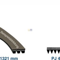 Top Keilriemen Riemen 1321 Pj 4 FüR U.A. Bauknecht Bosch Constructa Quelle