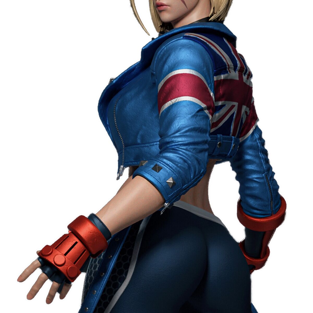 Street Fighter 6 Cammy Cosplay Costume Crop Jacket Cammy SF6