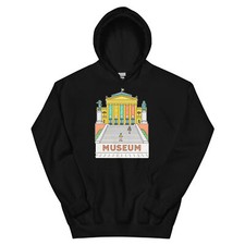 Museum Everyday Location Building Place Hoodie