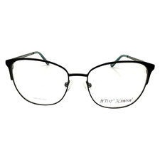 BETSEY JOHNSON - GLISTER NEGRO 53/16/140 - NEGRO - GAFAS NUEVAS Auténticas