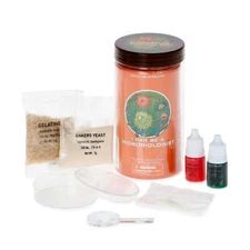 IQCrew by Amscope Intro to MicroBiology �Kids Beginner STEM Science Activity Kit