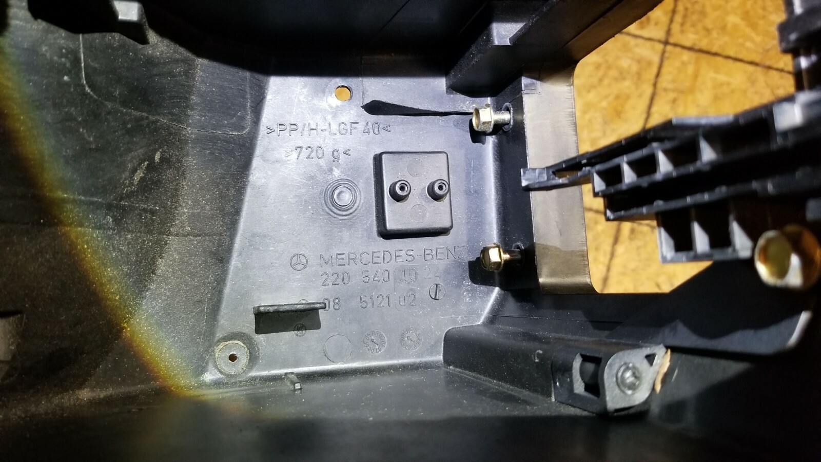 03 04 05 06 MERCEDES CL500 CL55 ENGINE BAY RIGHT