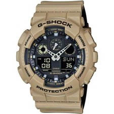 Casio Men's Watch G-Shock Quartz Analog Digital Strap Shock Resistant GA100L-8A