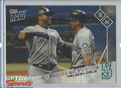 2017 Topps Now 495 Nelson Cruz