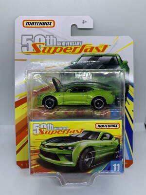 Matchbox Superfast 2021 - '17 Chevrolet Camaro ZL1 - Moving Parts - Boxed Post