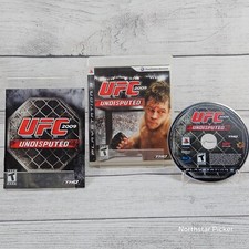 UFC 2009 Undisputed (PS3, Playstation 3, 2009) Complete | CIB | Tested