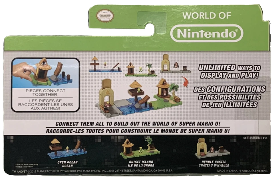 Nuevo 2015 World of Nintendo Legend of Zelda Wind Waker Juego Enlace Figura Foto 2 de 4
