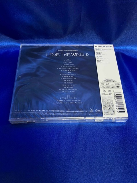 Global Compilation Love World Bonus Dvd By Perfume Japan Cd Sep 12 Tk For Sale Online Ebay