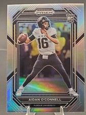 2023 Panini Prizm Draft Picks Silver Prizm Aidan OConnell RC #108 Raiders 