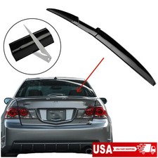 For Acura Rsx Dc5 Type R Tr Style 2002-2006 Rear Trunk Spoiler Unpainted 3pcs