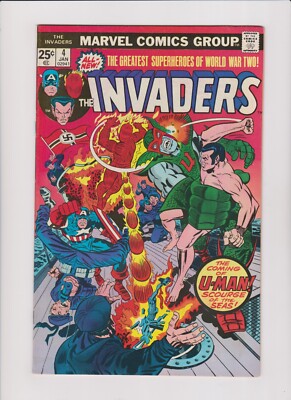 The Invaders #4 (Jan 1976, Marvel Comics)