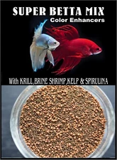 SUPER FLOATING & SLOW SINKING BETTA MIX,Fish Food, Siamese fish,Gourami,ABF94