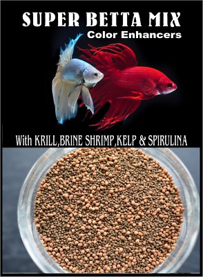 FLOATING & SLOW SINKING BETTA FOOD,Fish Food, Tropical Fish,Neon Tetra,ABF94