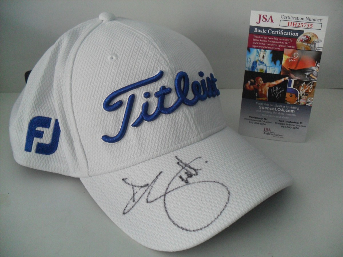Adam Scott Autographed Signed Titleist Golf Hat JSA COA Titleist