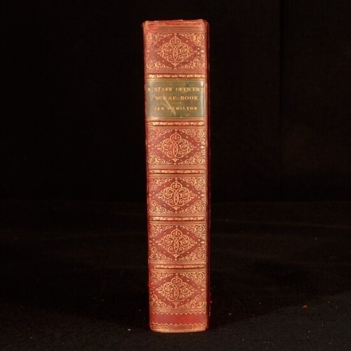 1905 A Staff Officers Scap-Book During the Russo Japanese War First Ed Hamilton - Imagen 1 de 8
