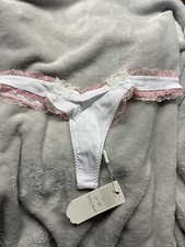 VICTORIA'S SECRET "FOR LOVE AND LEMONS" HAILEY RIB THONG XS-S-M