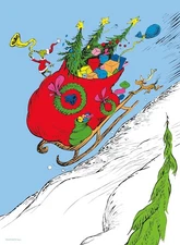 Ceaco Grinch Glitter 100PC Puzzle